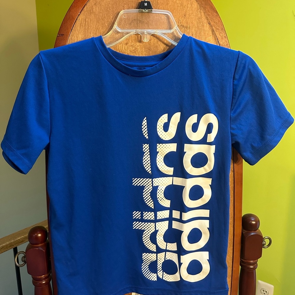 Adidas Kids Royal Blue Logo Tee